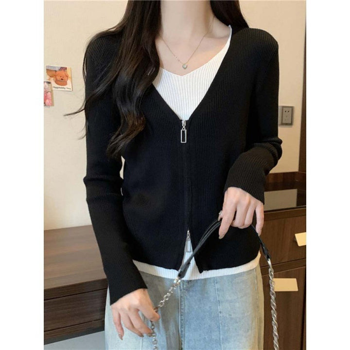 Gilet pour femmes avec fermeture éclair de haute qualité Chic & Stil