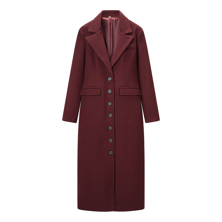 Manteau trench élégant pour femme au design minimaliste avec poches pratiques Chic & Stil