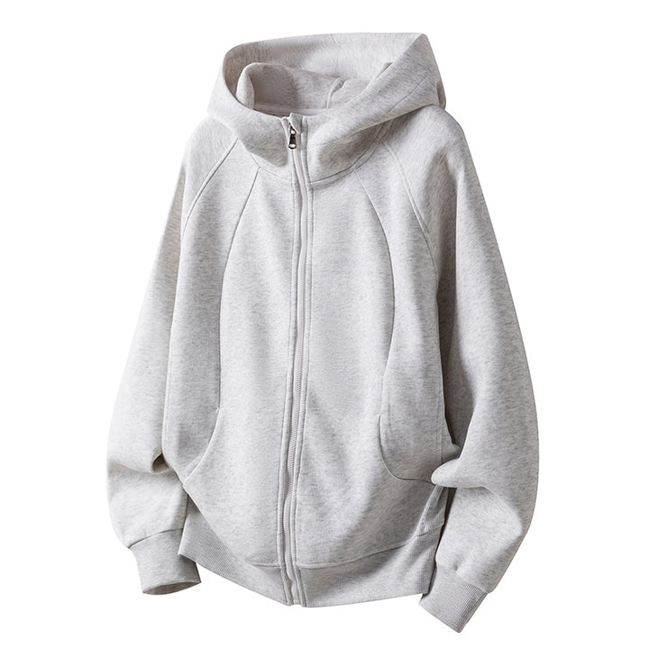 Women's hooded jacket in soft terry fabric Lune London