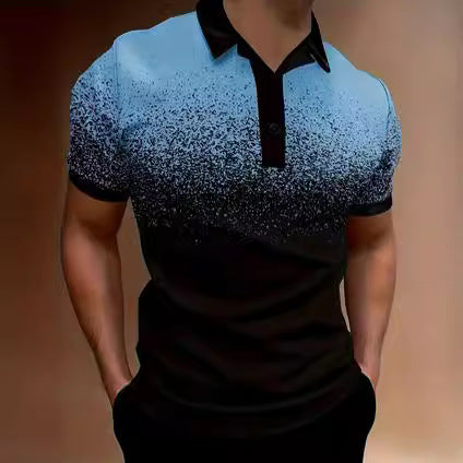 Men-Gradient-Print-Performance-Polo-shirt Lune London