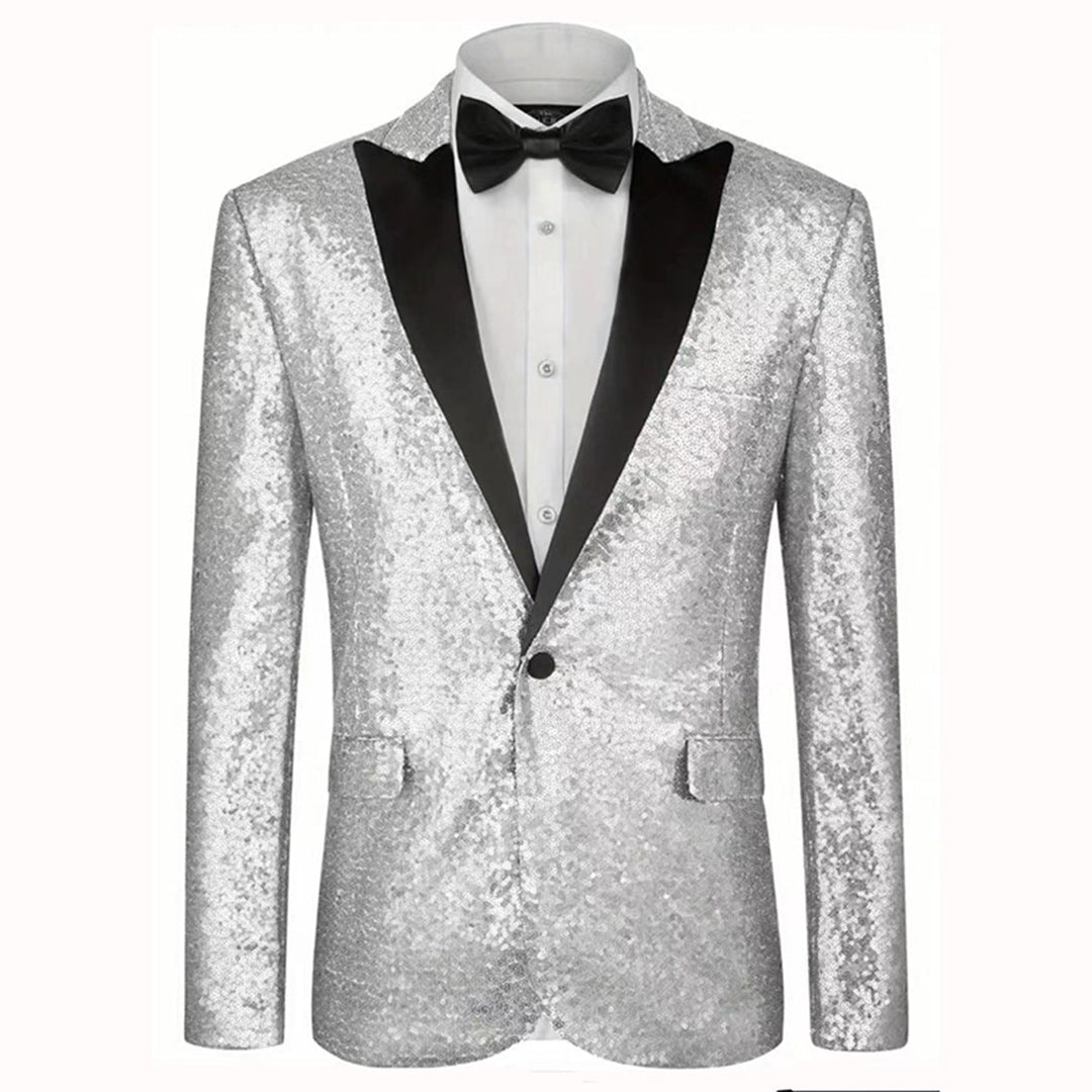 Men's Glamorous Sequin Suit Set Chic Und Stil