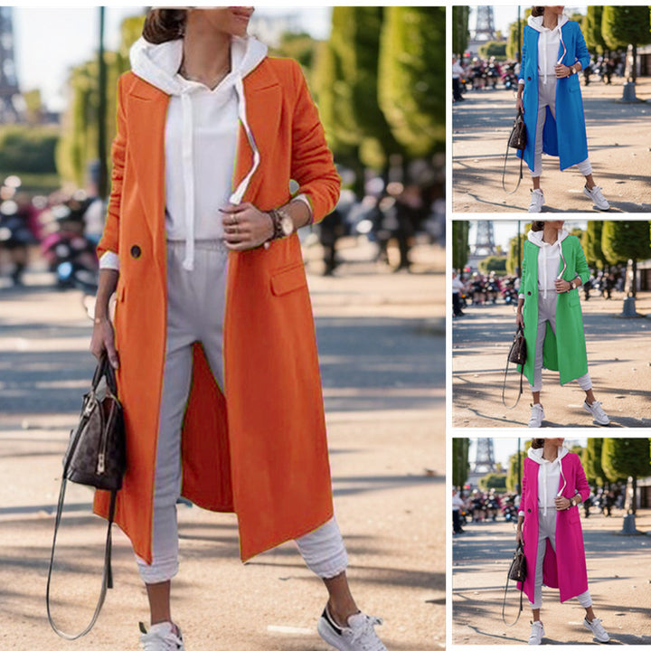 Elegant Women's Long Blazer Lune London