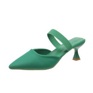 Ladies Slingback Pumps with a sleek pointed design and a comfortable heel strap Lune London