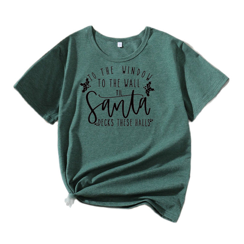 Women Graphic T-shirt Holiday Theme Lune London
