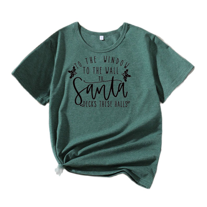 Women Graphic T-shirt Holiday Theme Lune London