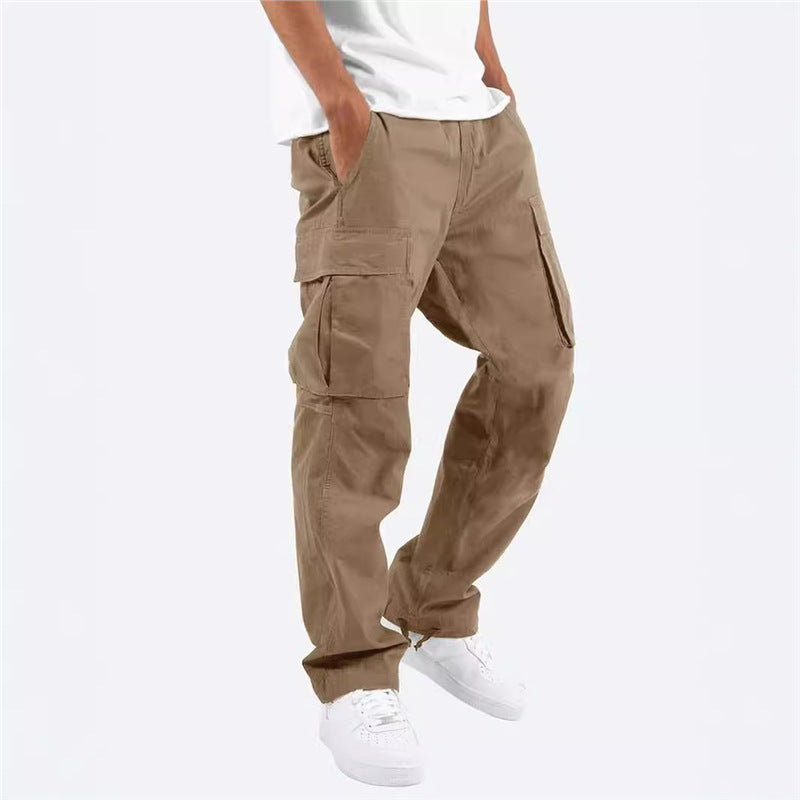 Men's cargo pants with multifunctional pockets and relaxed fit Lune London
