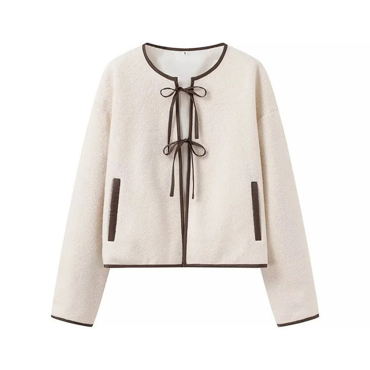 Comfortable fleece jacket for women with stylish sleeves Lune London