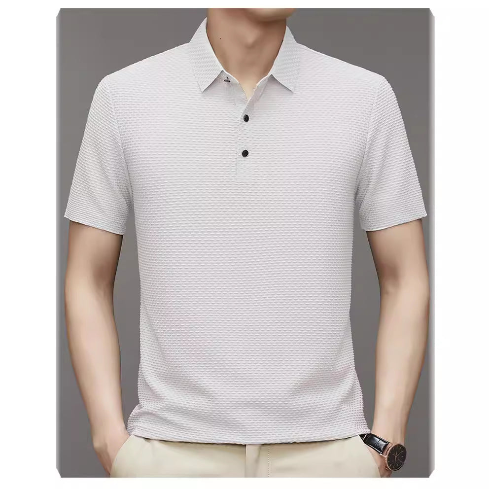 Men's Chic Structured Polo and Style