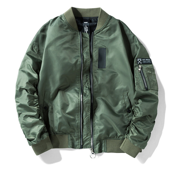 Casual bomber jacket for men with practical pockets Lune London