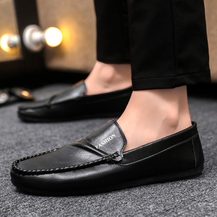 Men's moccasins with hand-stitched upper material and lightweight comfort Lune London