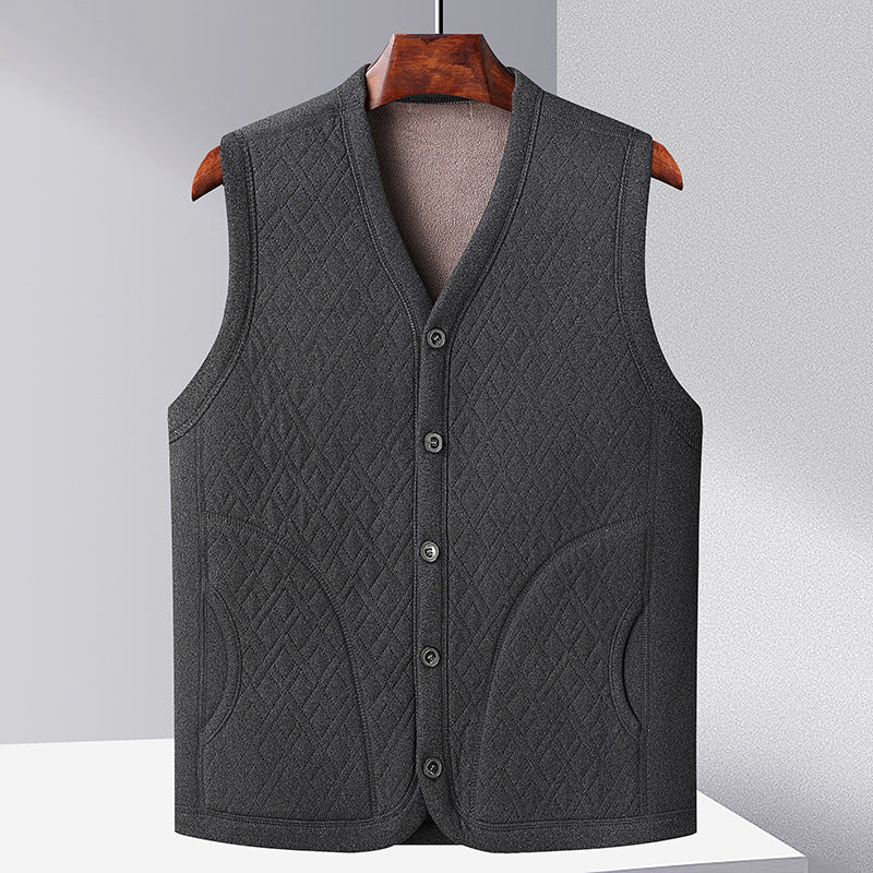 Quilted vest for women with practical pockets and modern design Lune London