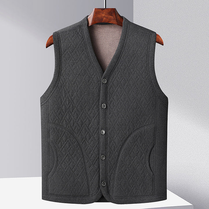 Quilted vest for women with practical pockets and modern design Lune London