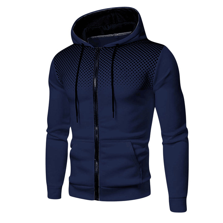 Men's Hooded Sweatshirt with Breathable Mesh Structure Lune London
