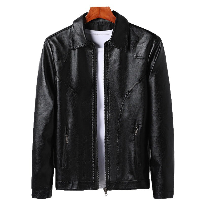 Casual faux leather jacket for men Lune London