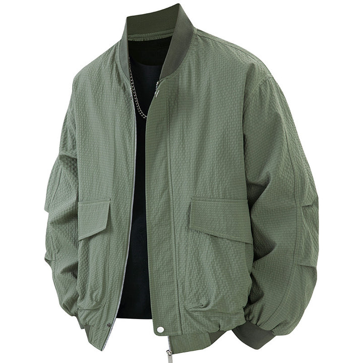 Casual bomber jacket for men with practical pockets Lune London