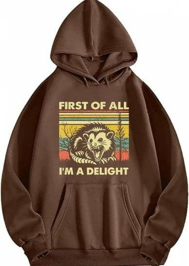Women's hoodie with creative animal graphic and comfortable fit Chic & Stil