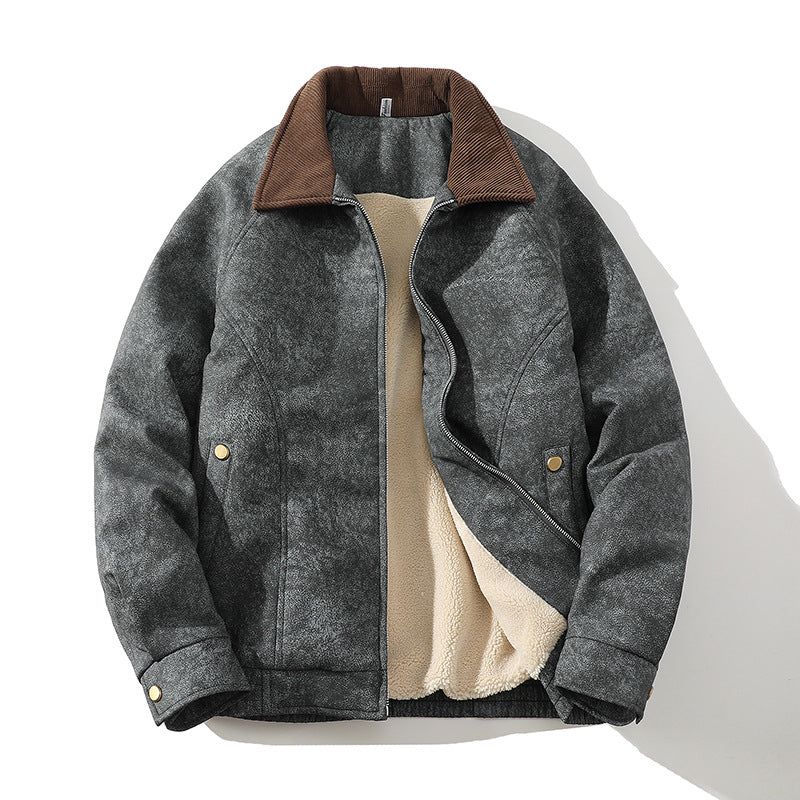 Transitional jacket for men with soft lining and stylish collar Lune London