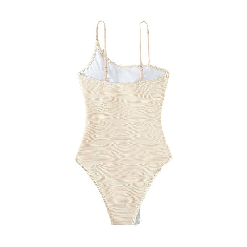 Ladies High Waist Swimsuit Stylish Lune London