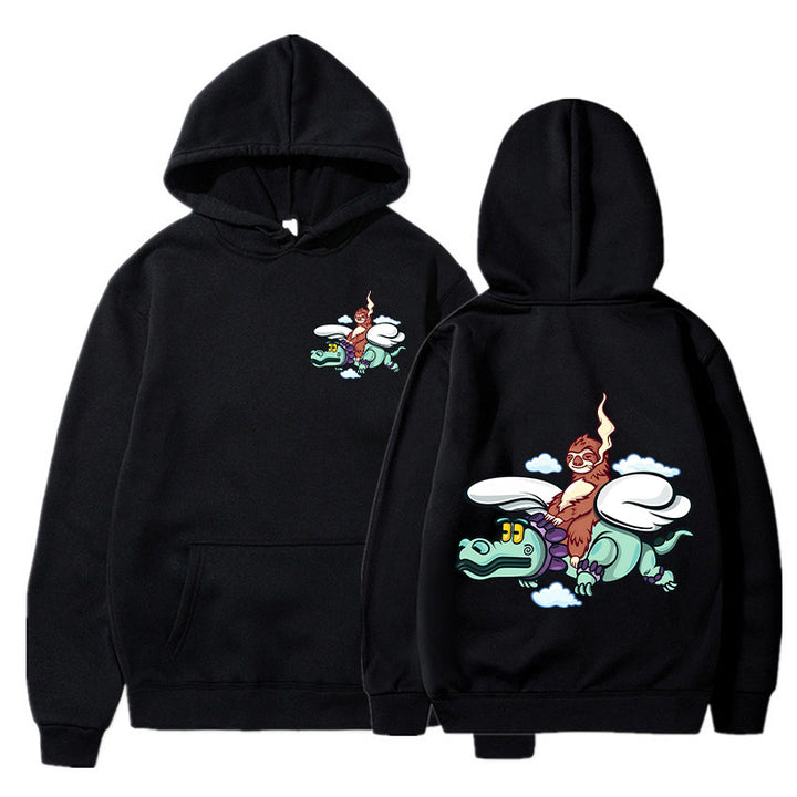 Women's hoodie with playful graphic design and high-quality finish Chic & Stil