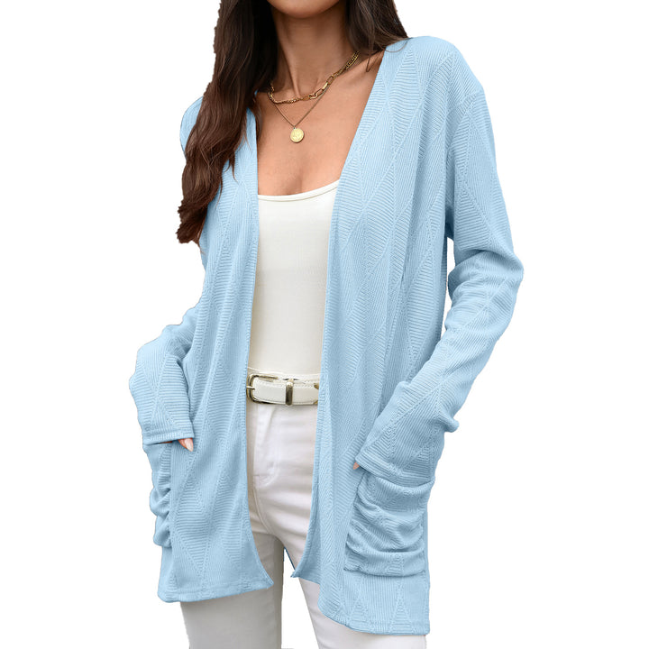 Lune London textured surface wrap jacket for women