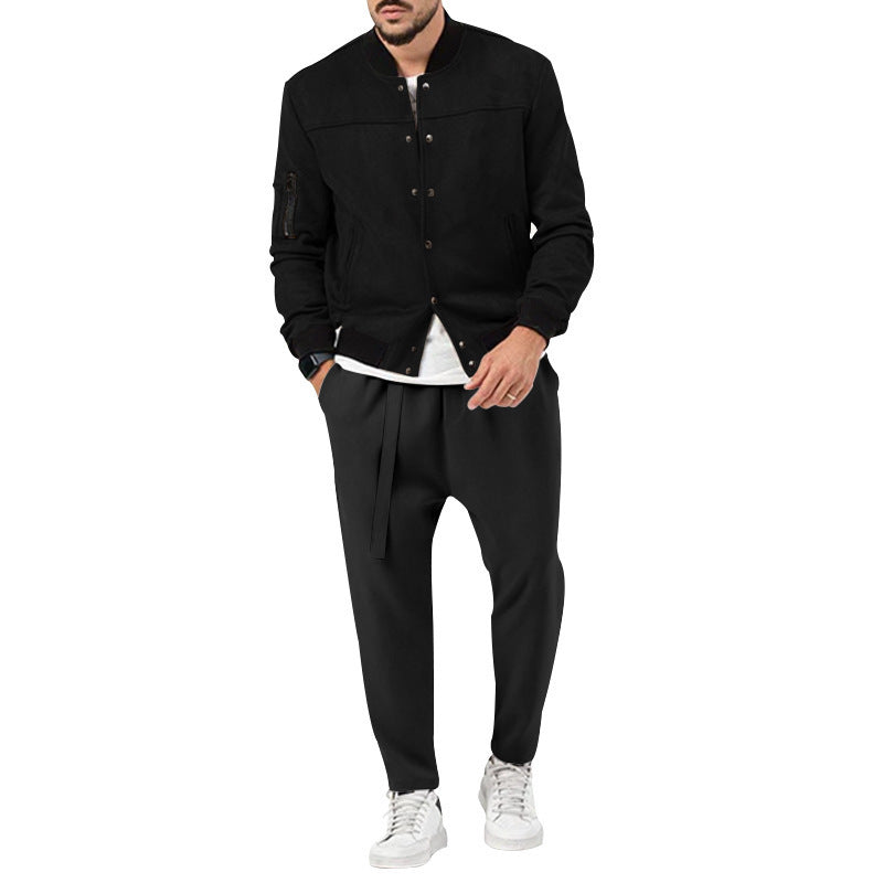 Casual bomber jacket for men with practical pockets Lune London