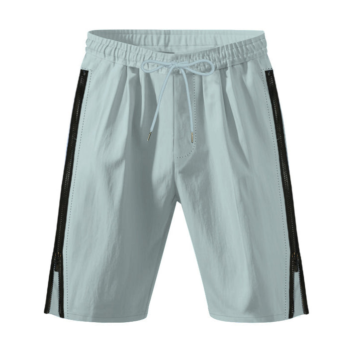 Shorts cargo sportives pour hommes avec taille ajustable et poches zippées pratiques Lune London
