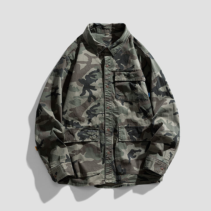 Men's camo utility jacket Lune London
