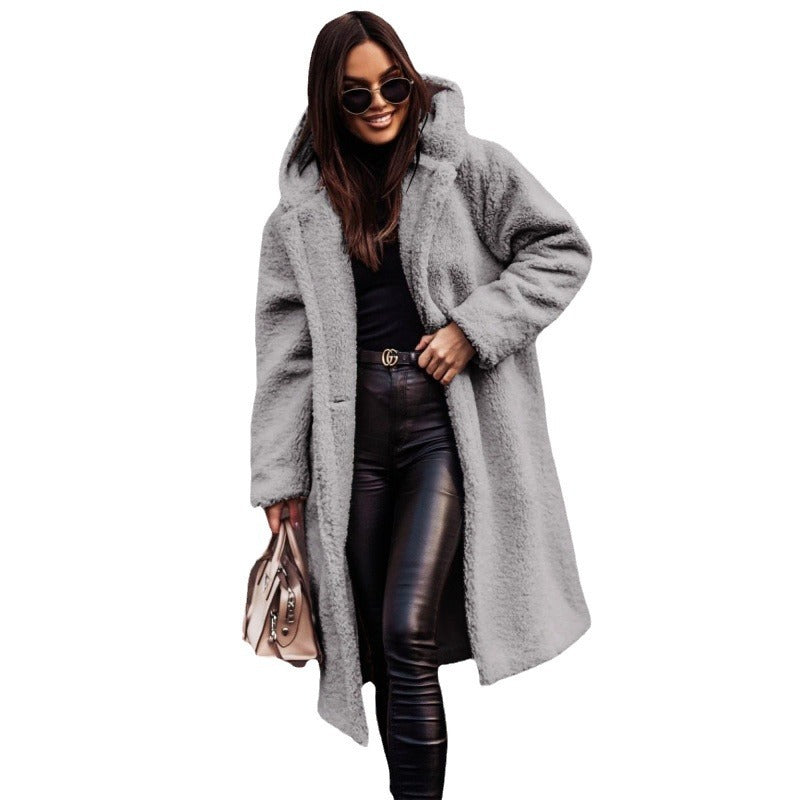 Women Cozy Teddy Coat Lune London