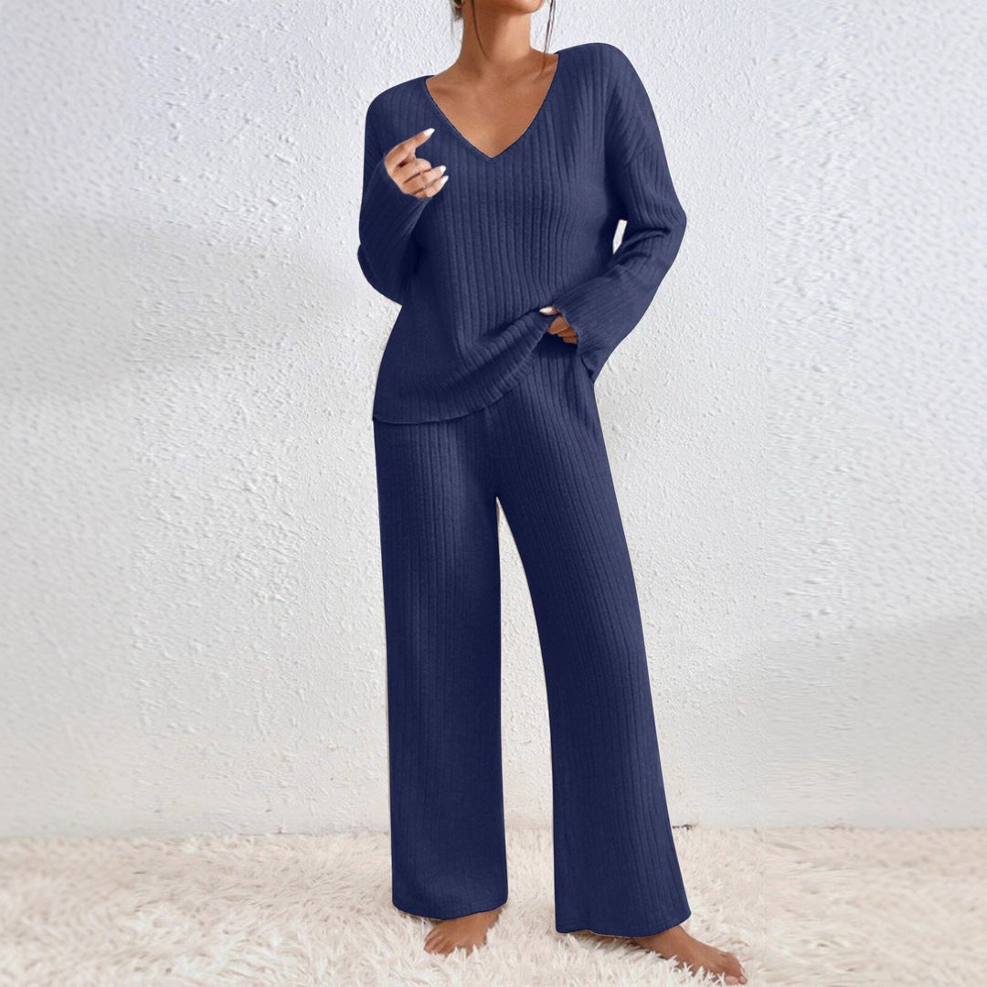 Women Casual Knit Loungewear Set Lune London