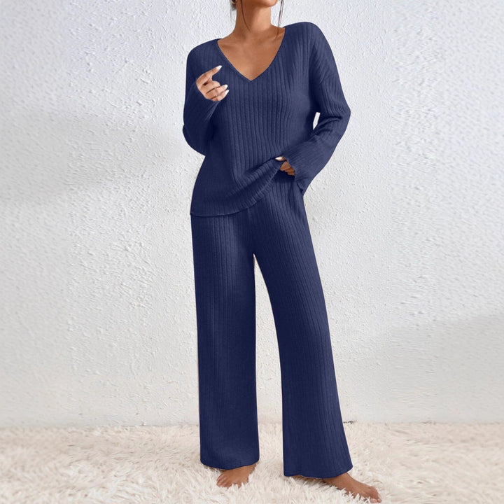 Women Casual Knit Loungewear Set Lune London