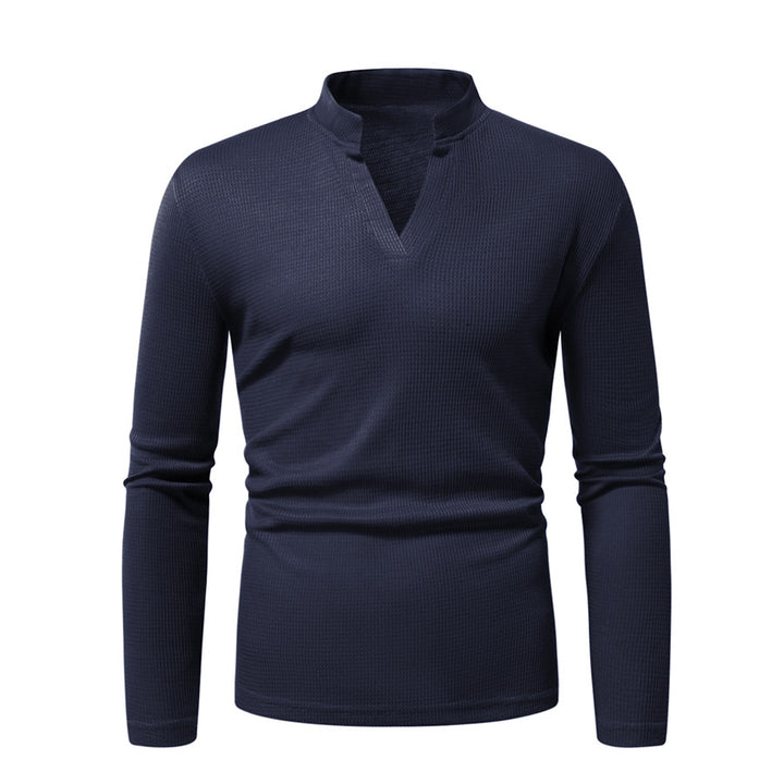 Men's long sleeve shirt with textured surface Lune London