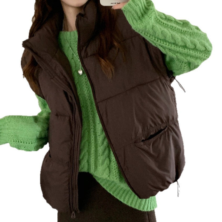 Ladies leisure down jacket with high pockets and full zip Lune London
