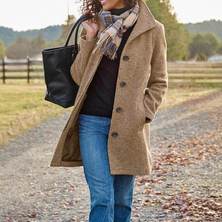 Women's Fashionable Wool Coat Lune London