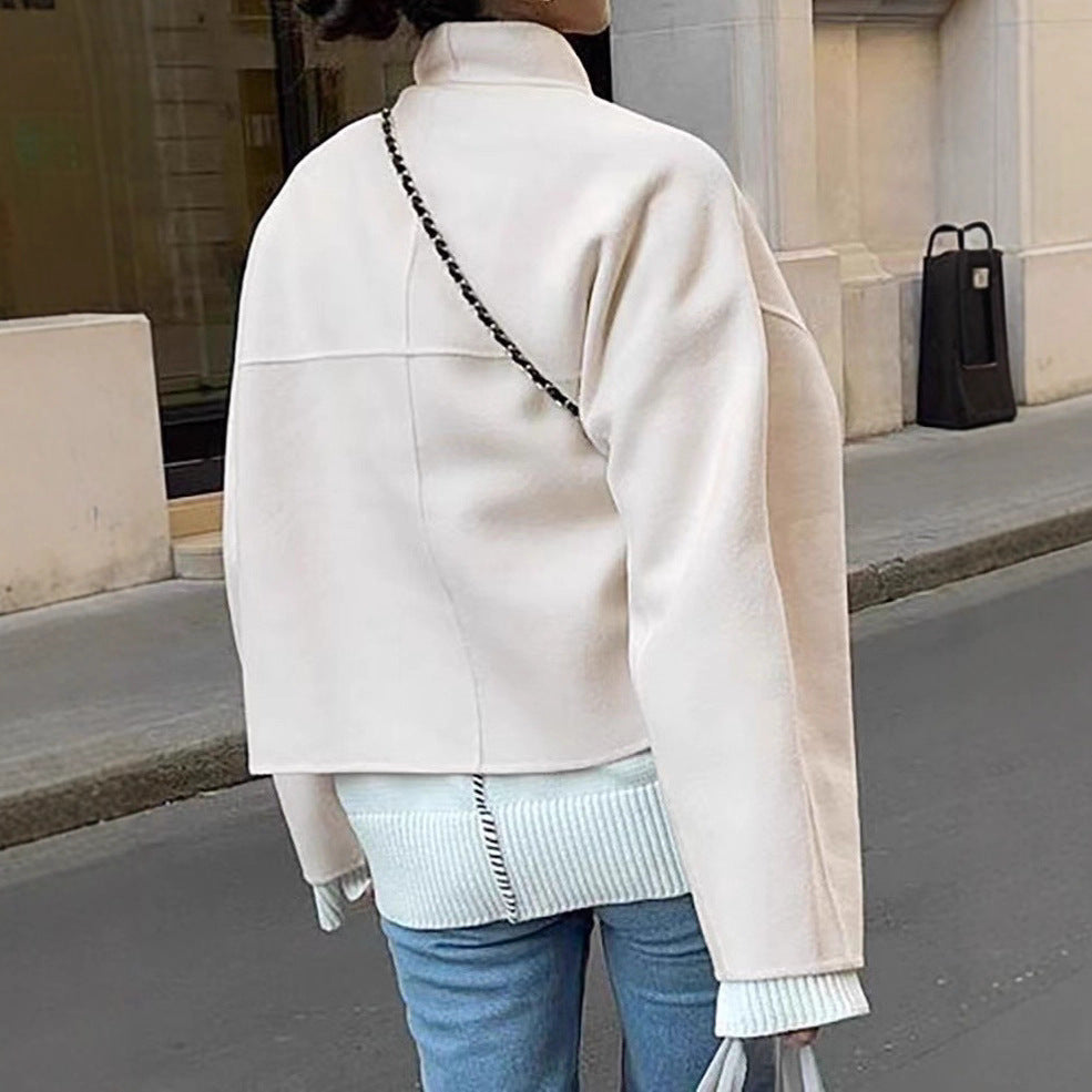 Ladies Oversized Wool Jacket Lune London