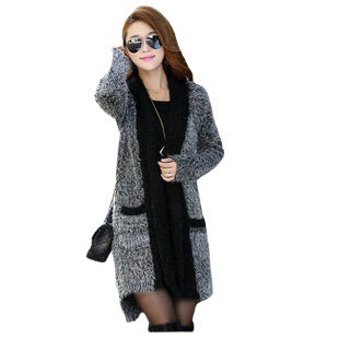 Cardigan Fluffy Femme avec Poches Pratiques et Design Décontracté Chic & Stil