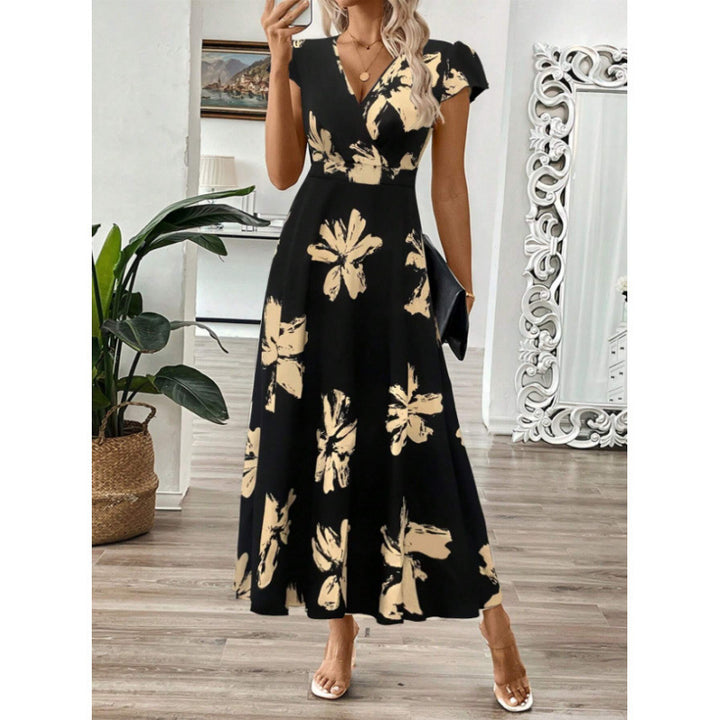 Lune London Floral Wrap Maxi Dresses for Women 1751426039