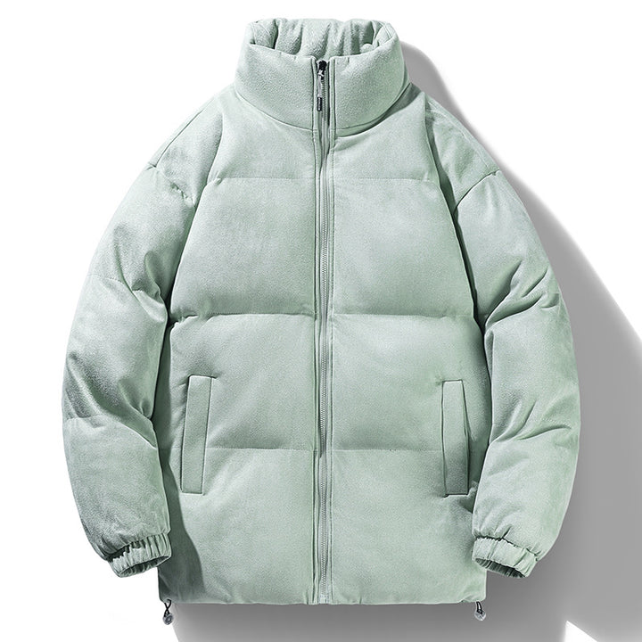 Ladies down jacket with high collar and pockets Lune London