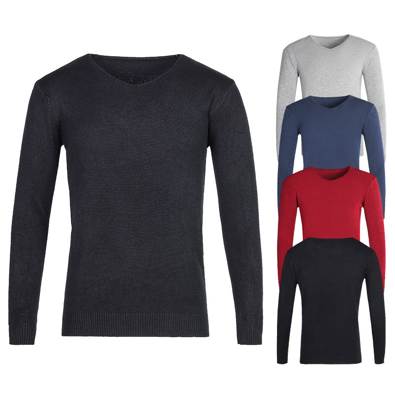 Classic V-neck sweater for men Lune London
