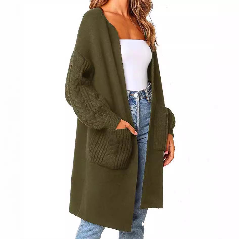 Ladies comfortable cardigan with pockets Lune London