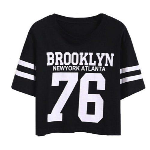 Women Short Graphic Print T-shirt Lune London