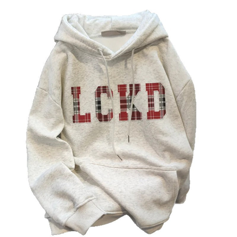 Sweat à capuche pour femmes avec lettrage tendance Chic & Stil