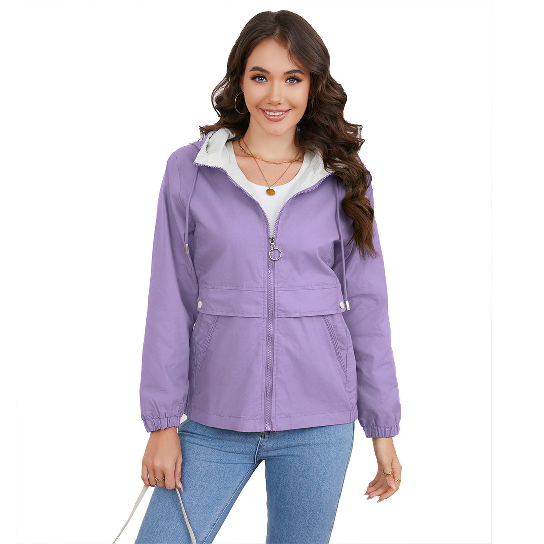 Fashion leisure jacket for women with adjustable belt Lune London