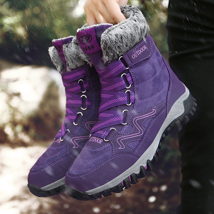 Waterproof winter boots for women with insulated lining Lune London