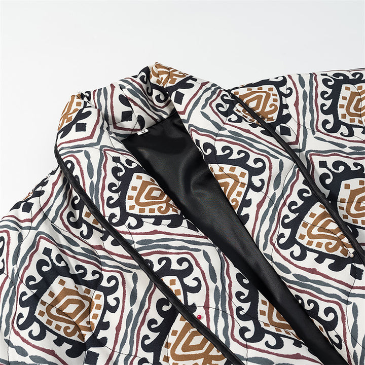 Blazer jacket for ladies with creative print and elegant fit Lune London