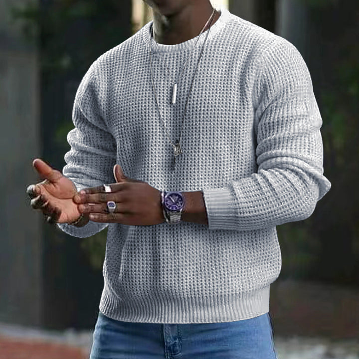 Men's chic knit sweater