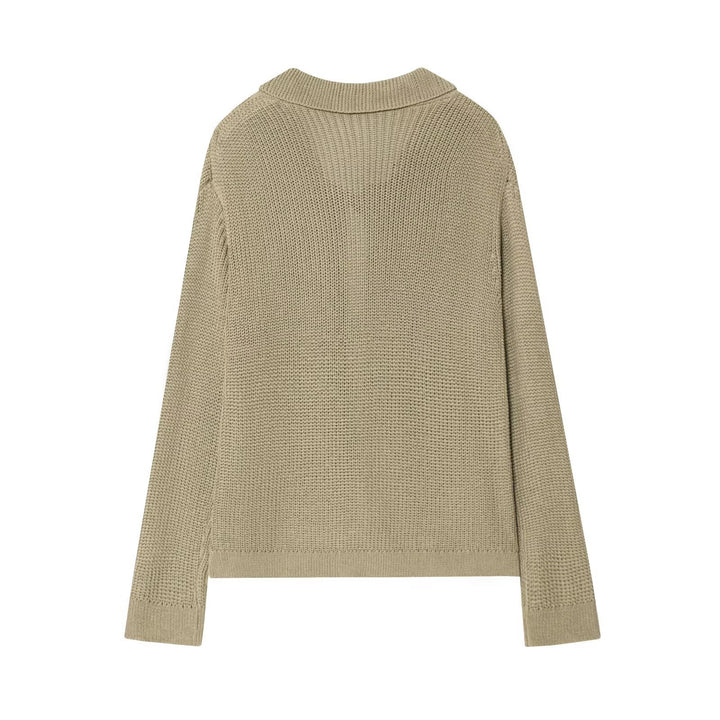 Ladies goose knit cardigan jacket Lune London
