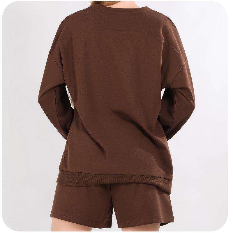 Ladies Chic and Stylish Casual Set with Short and Long Sleeves