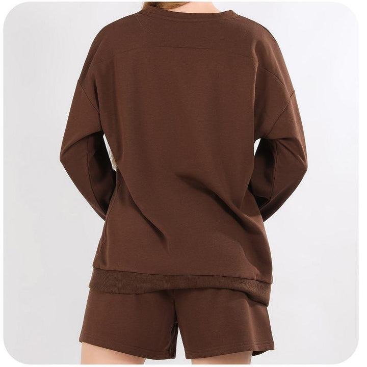 Ladies Chic and Stylish Casual Set with Short and Long Sleeves