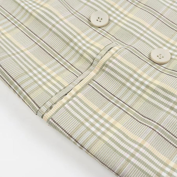Ladies elegant checked blazer Lune London