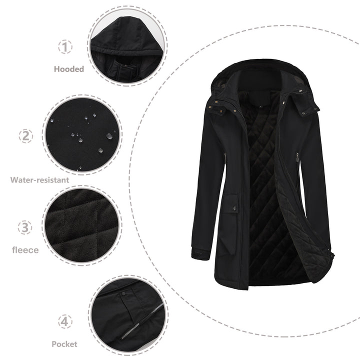 Ladies waterproof leisure jacket Chic und Stil